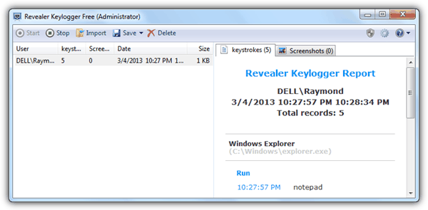 free invisible keylogger download