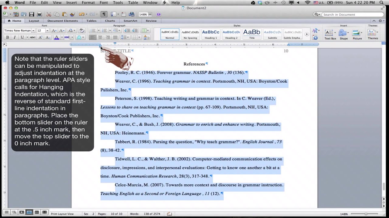 word for mac 2011 how to make a master document